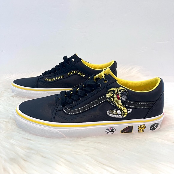 Vans Cobra Kai Low Skate Shoes Sneakers Tennis Shoes Old Skool Men 8  Women 9.5 - Picture 7 of 14